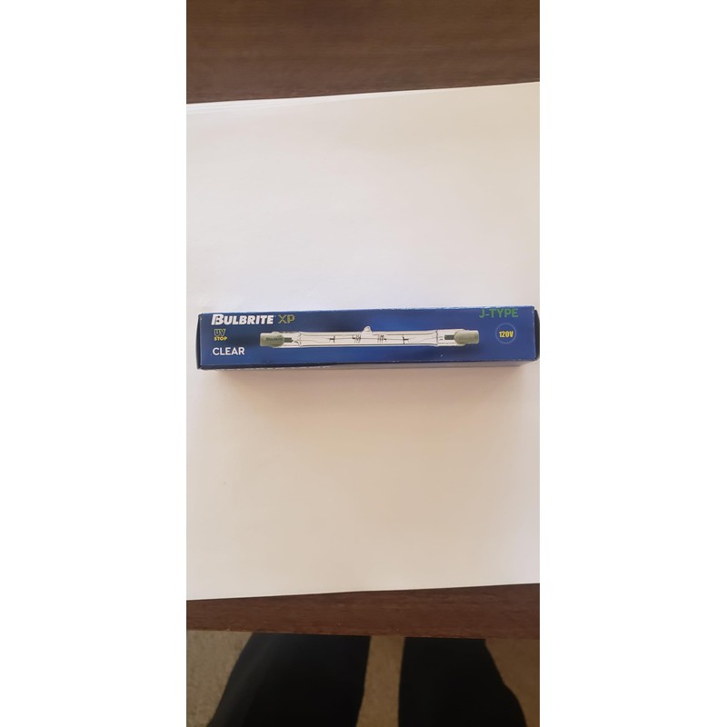 Bulbrite 150W 120V T3 Clear Halogen Bulb