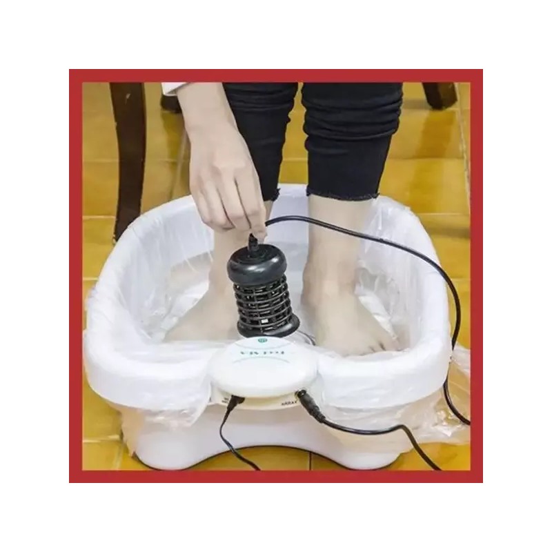 독소배출 족욕기 디톡스 음이온 스파 관리용 족탕기 [H8803B 대야포함 영국