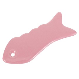 IWOWHERO Ceramic Gua Sha Board for Body and Neck Massage Tool Universal Body Scraping Tool for Muscle Relief Portable Lymphatic Massager for Women