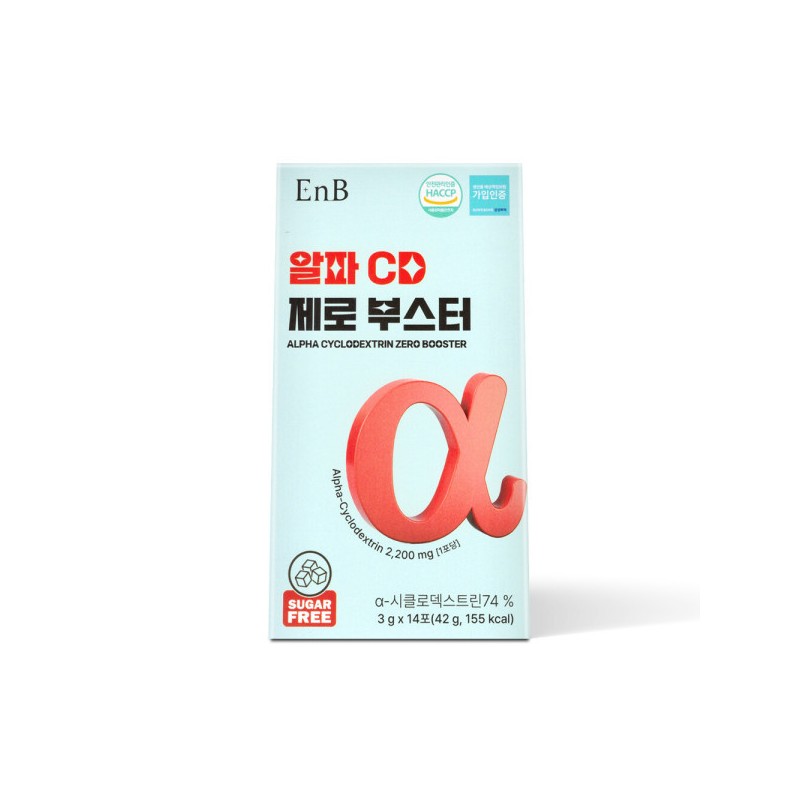 EnB Alpha CD Zero Powder Booster 14 sachets (2 packs)