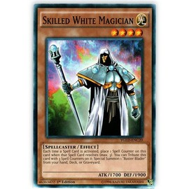Yu-Gi-Oh! - Skilled White Magician (YGLD-ENC20) - Yugi's Legendary Decks - 1st Edition - Common