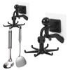Hwtcjx Hook Rack for Kitchen Utensils, Pack of 2 360°