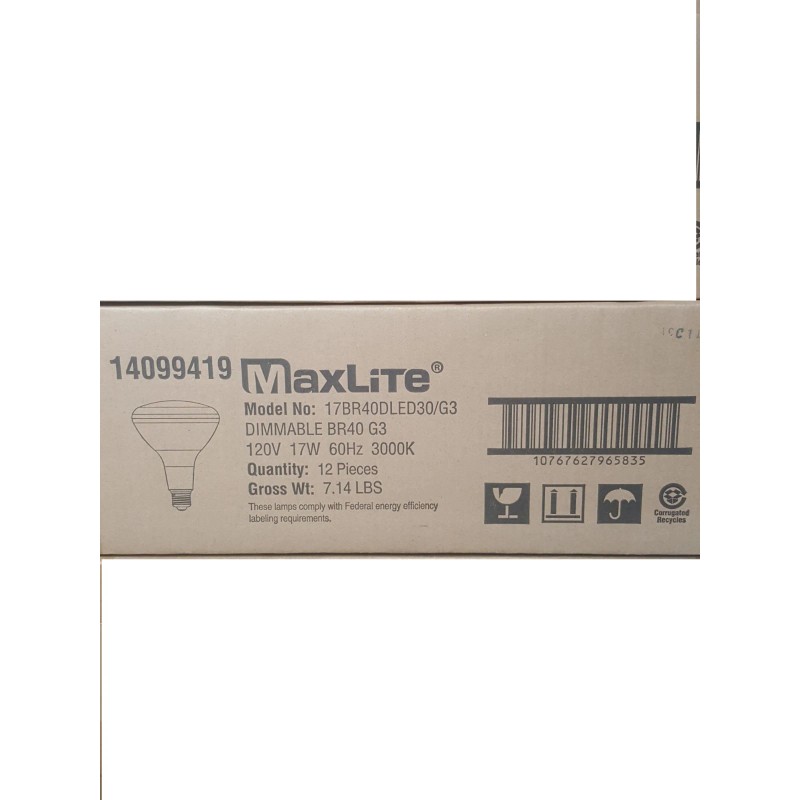 Sunco Lighting 6 BR40 FLOOD LED Light Bulbs 17W 100W