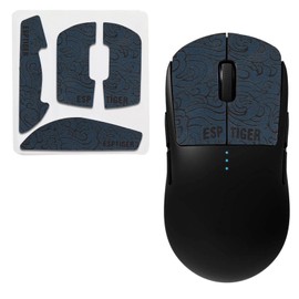 EsportsTiger Mouse Grip Tape, Logicool G PRO Wireless Mouse Grip, Anti-Slip Tape for Gaming Mouse, Anti-Slip Grip, Pre-Cut, 1 Set