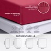 Bambaw Fitted Sheet 90 x 200 cm Bamboo, 35 cm