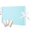Scrapbook Photo Album 21.5x15cm DIY Memory Book Scrap Books 40
