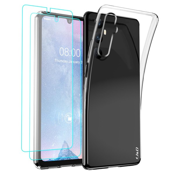 J&D Compatible with Oppo Realme C65 Case, Crystal Clear Anti-Yellow