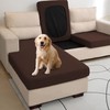 TOPYUMH Water Repellent L Shaped Couch Covers for Sectional Sofa,