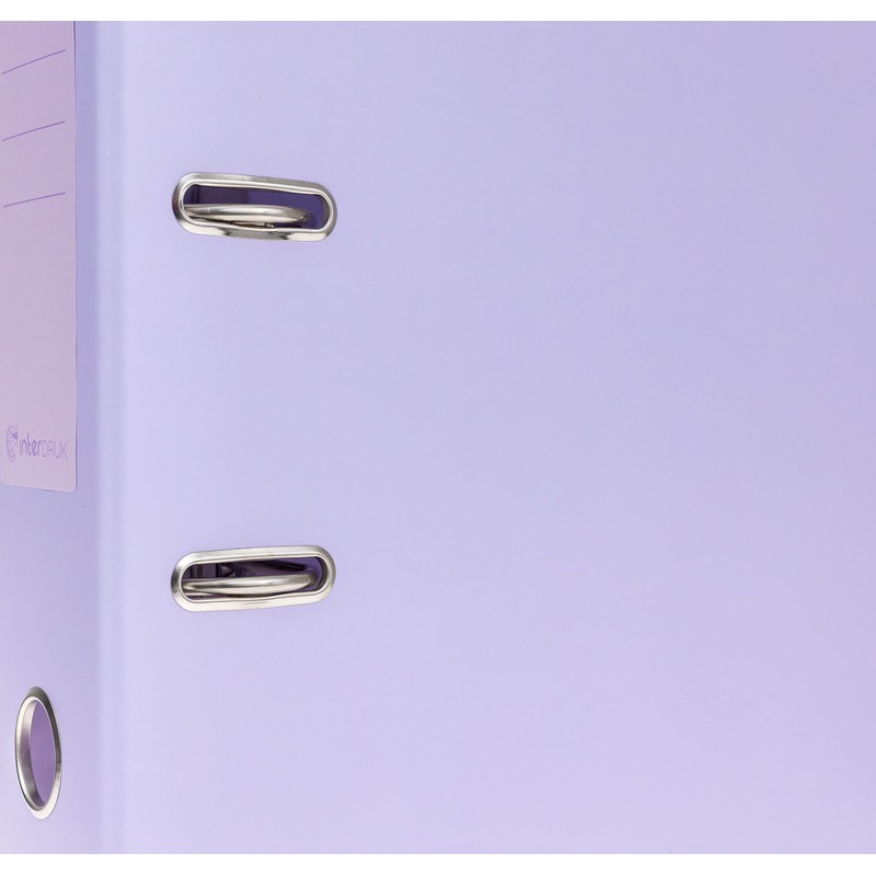 Interdruk Lever Arch File A4 75 mm - Pastel Lilac