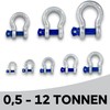 Shackle Curved 0.5 t - 12 t | Shackle Set