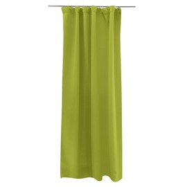Victoria M. Aurora Blackout Thermal Pleat Tape Curtain 140 x 245cm, Light Green