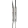 KnitPro K36179 Needle Tips, Stainless Steel, Silver, 10 cm, 6