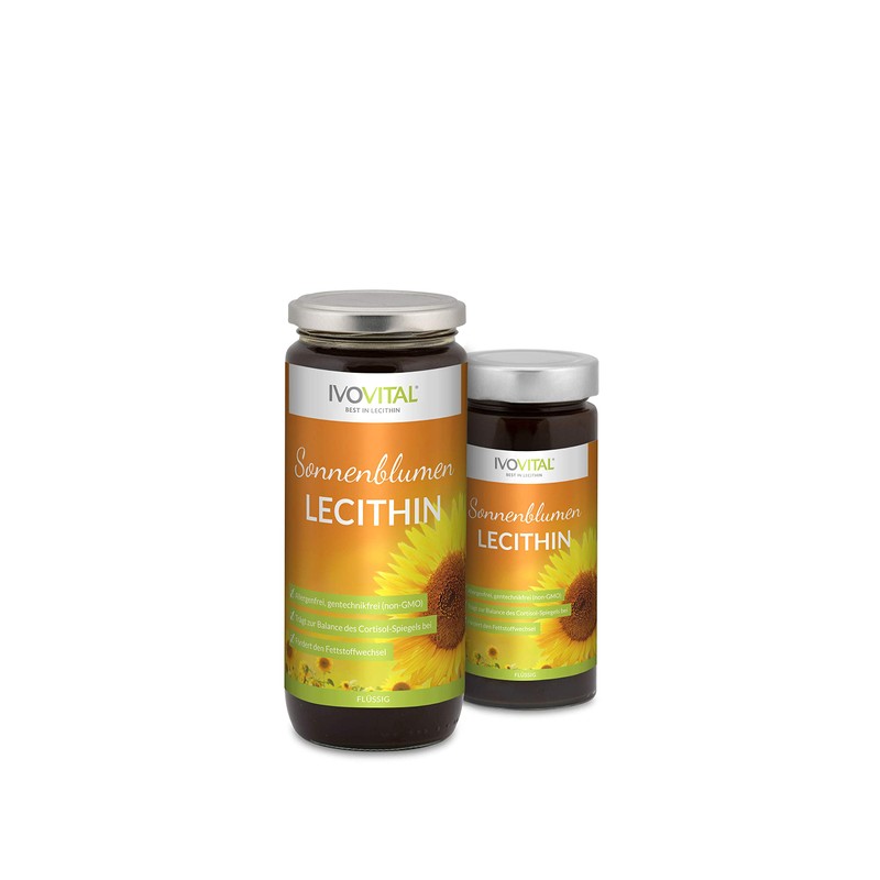 Sonnenblumen-Lecithin flüssig (Allergenfrei), IVOVITAL® (550 ml)