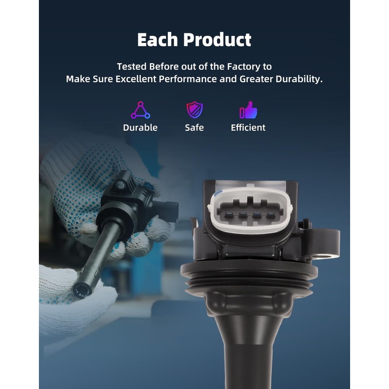 ECCPP ignition coil coils UF517 1 PCS,for Volvo XC70 2.0L