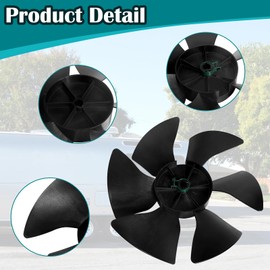 3313107.015 Fan Blade for Dometic Brisk Air Conditioner, 3313107.015 RV Conditioner Fan Blade Replacement for Dometic Duo-Therm AC Series, RV Condenser Fan 3313107.0150000001 317937.000 3107914.008