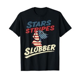 Funny Beagle Dog Vintage Beagle American Flag Men Women Kids T-Shirt