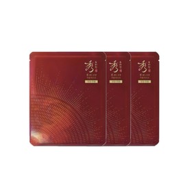 Sooryehan Red Ginseng Wrinkle Mask 30ml / 수려한 레드 진생 주름 마스크 30mlX3매