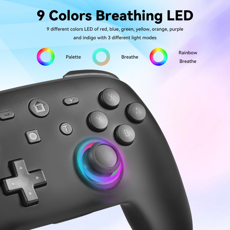 Switch Controller, Kabellos Switch Controller für Switch/Lite/OLED Konsole, Switch Pro