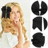 4 PCS 6 inch Bow Hair Clips, Large Hair Bow