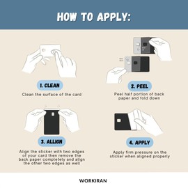 WORKIRAN Wizard Card Sticker | Key, Debit, Credit Card | Covering & Personalizing Bank Card | No Bubble, Slim, Waterproof Card Cover (Anime2)