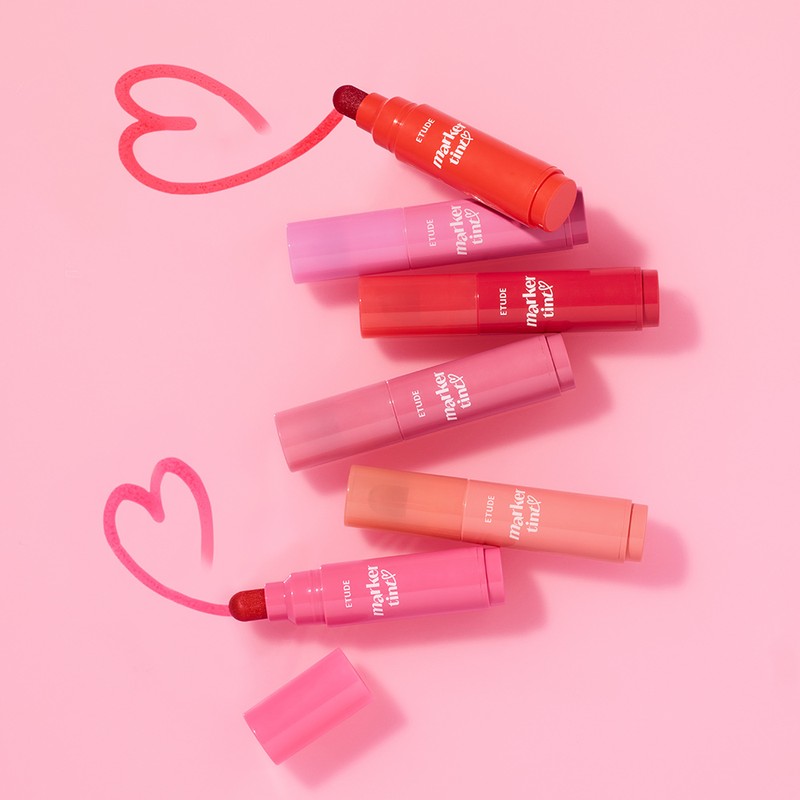 ETUDE Dear Darling Marker Tint - 04 Milk Strawberry