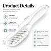 Portable Folding Hair Brush – Double-Headed Anti-Static Curved Vent Styling