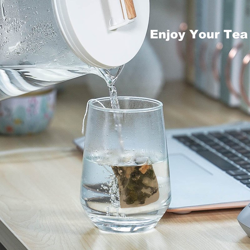 Numola 100Pcs Disposable Tea Bags for Loose Leaf Tea, Empty