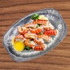M1SS (Pack of 100)- Large Aluminium Foil Tray Food Container