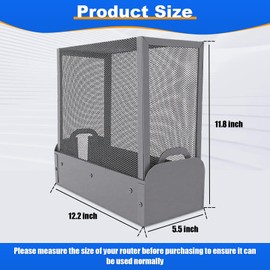 Large WiFi Router Cover Faraday Cage EMF Protection Shield