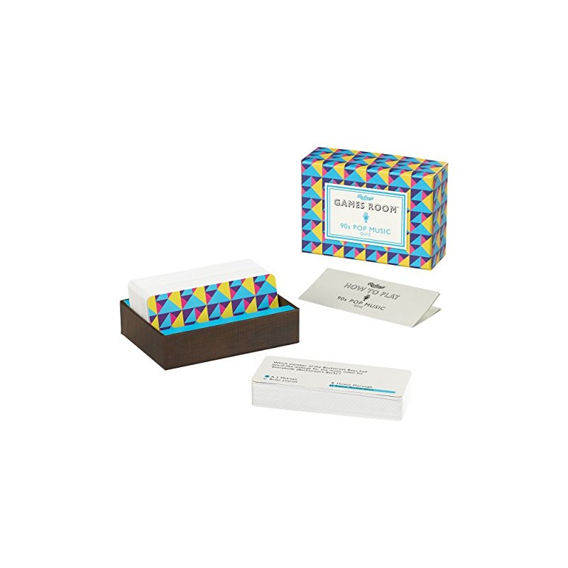 Ridley's 90S Pop Music Quiz Card Game