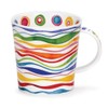 Dunoon Fine Bone China Cairngorm Shaped Mug - Ripple