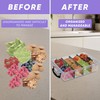 Skywin Snack Tray, 4 Slot Snack Tackle Box with 3