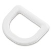Pack of 5 Sturdy D-Ring "SA" Made of Nylon, Plastic