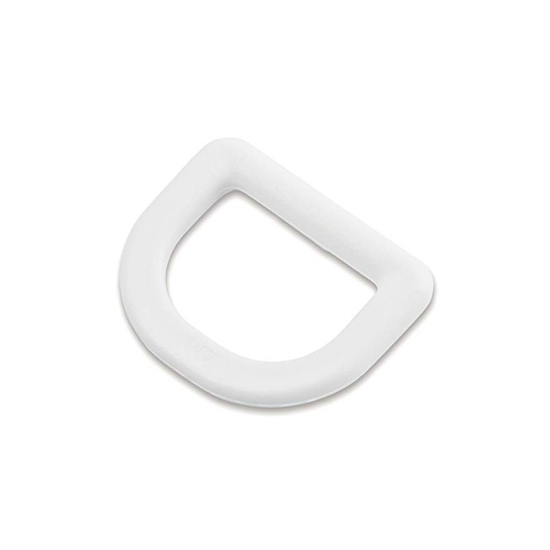 Pack of 5 Sturdy D-Ring "SA" Made of Nylon, Plastic