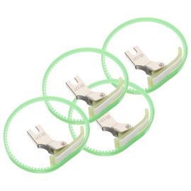 Operitacx Set of 4 Presser Foot Sewing Machine Sewing Needle Machine Professional Presser Foot Foot for Hidden Zip Sewing Feet Invisible Crimping Machine Component Accessories Steel