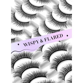 sawkit Classic Lash Extensions – 10-12mm – Fake Eyelashes – Luxurious Natural Mink Lashes Eyelash Extensions – Comfortable and Easy to Apply – High-End Fiber Lashes for Superior Volume