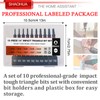 10PCS Triangle Screwdriver Bits, Impact Tough Triangle Bits Set, Upgraded