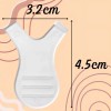 Kit Cepillos Lifting Peine Silicona Pestañas Forma Y 10pzas