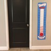 Dry Erase Goal Setting Fundraising Thermometer Chart Blue Goal Chart