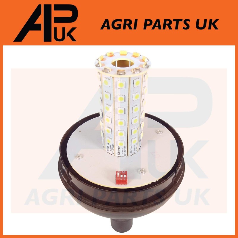 Flexible LED Flashing Amber Beacon Tractor Dumper Digger Excavator Lorry