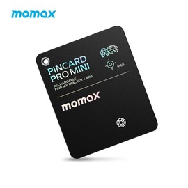 【IOS Only】MOMAX Key Finder Bluetooth Tracker,Apple Find my Rechargeable IP68 Waterproof, Up to 328ft Range, Smart Tracking Tag for Keys, Bags, Luggage, Wallet and More, Mini Size Mini Magnetic GPS Tracker with Key Finder