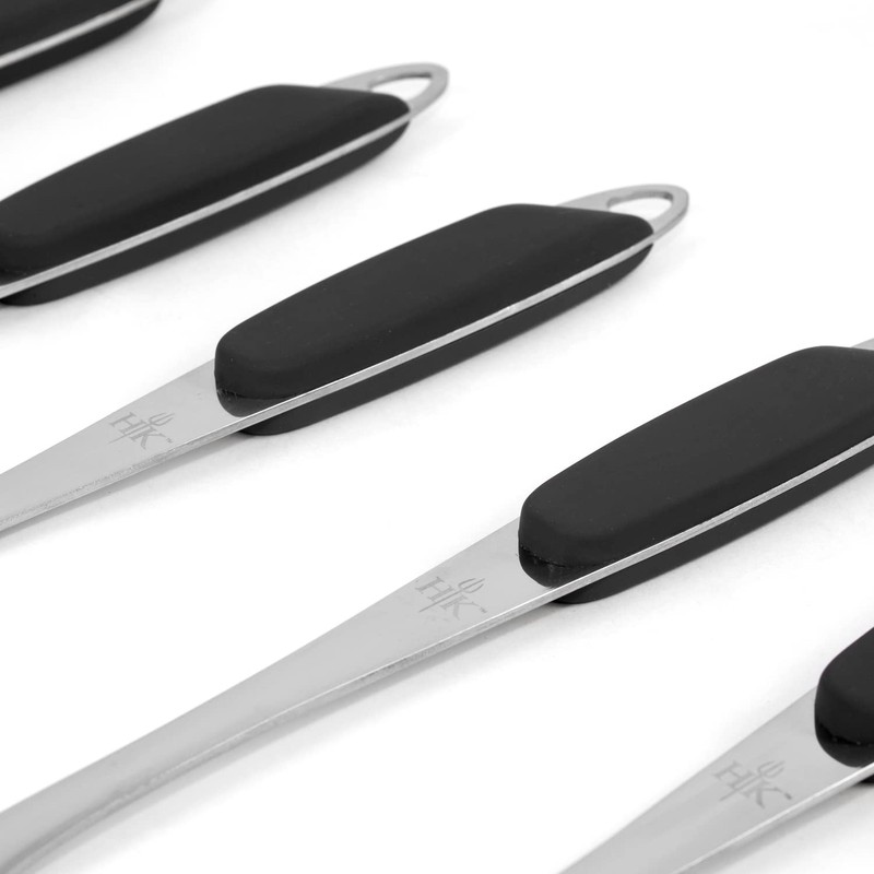 Hell's Kitchen 10 Piece Stainless Steel Utensil Set with Hanging