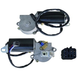 OEG Parts New Front Wiper Motor Compatible with Jeep Wrangler YJ 1987-1995 87 88 89 90 91 92 93 94 95 56030005, 227137, 40-432, 40432, 85432