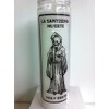 Holy Death (Santa Muerte) 7 Day White Unscented Candle In