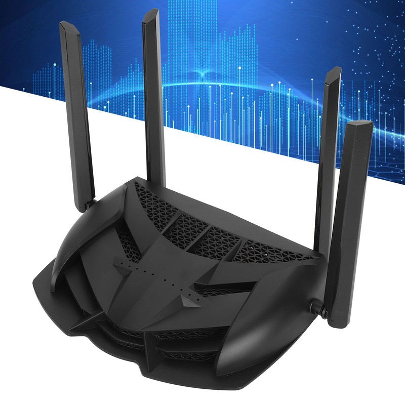 Wireless Router 2.4/5G WIFI Gaming Computer Networking Tool 2600M Z‑2600