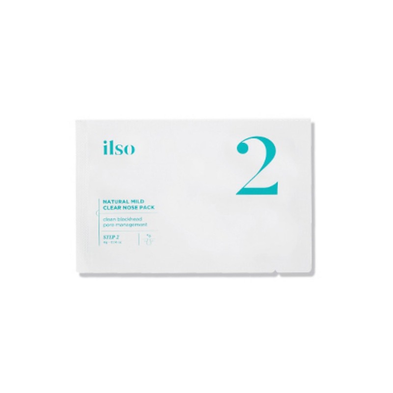 Ilso Natural Mild Clear Nose Pack, 5 pieces, 1 unit