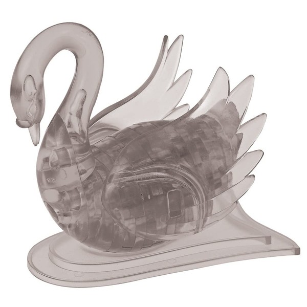 BePuzzled | Swan Original 3D Crystal Puzzle, Ages 12 and Up