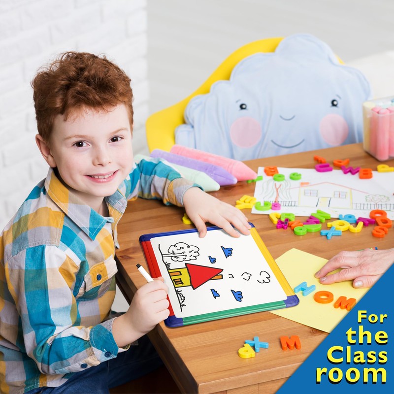 Premium A4 Magnetic Whiteboard 30 x 21cm- Double-Sided with Dry