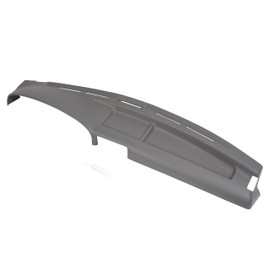 HECASA Dashboard Cover Compatible with 1992-1997 Ford Bronco F-150 F-250 F-350 ABS Plastic Gray