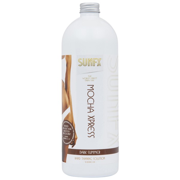 SunFX MOCHA XPRESS All Natural Spray Tan Solution - Dark Summer 1L/33.8 fl oz